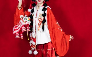 模特汉服穿搭图片女，模特汉服穿搭图片女生
